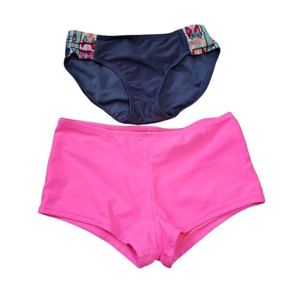 Lot of 2 L & XL Kids Swimsuit Bottoms - Picture 1 of 13